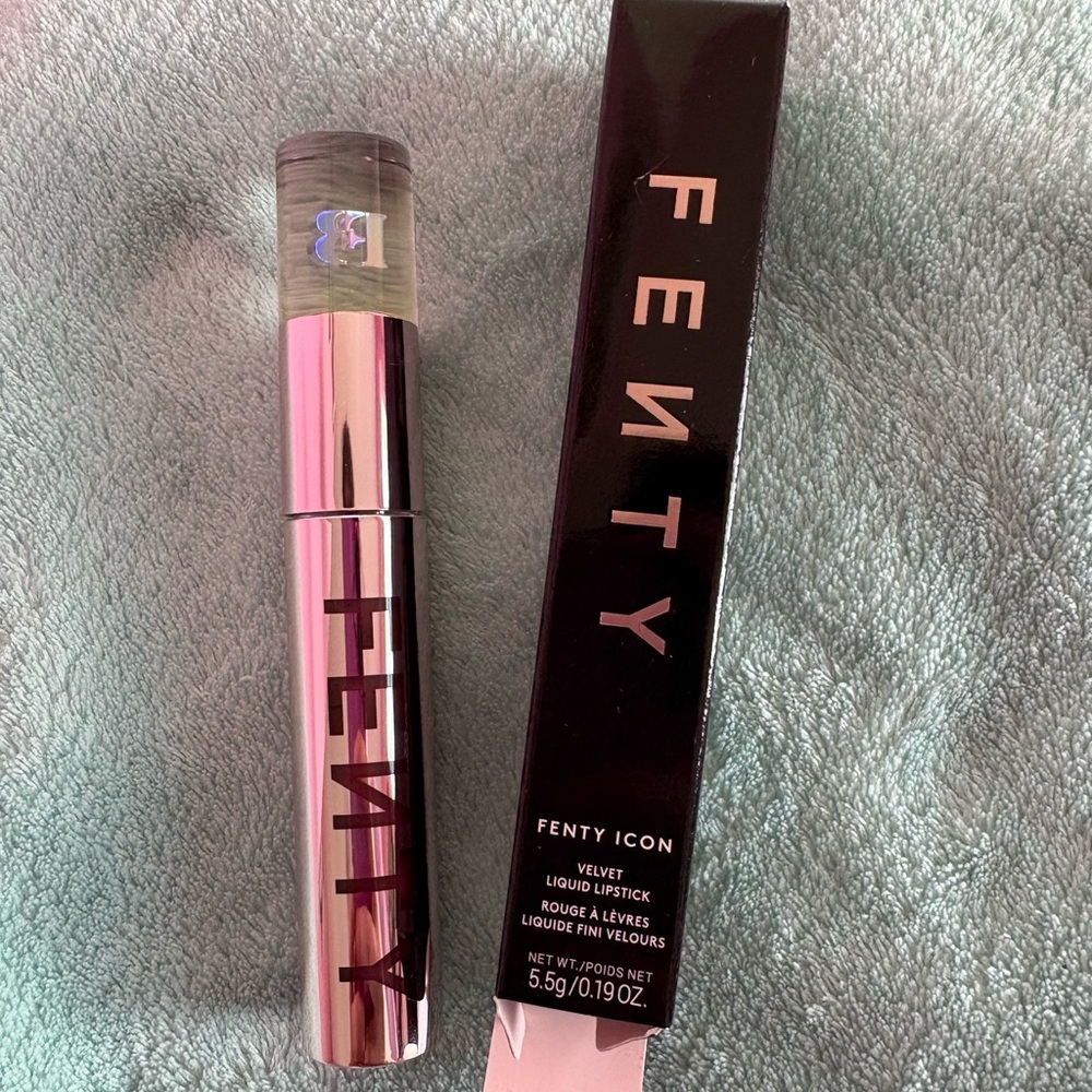 Fenty Beauty liquid lipstick in shade RiRi